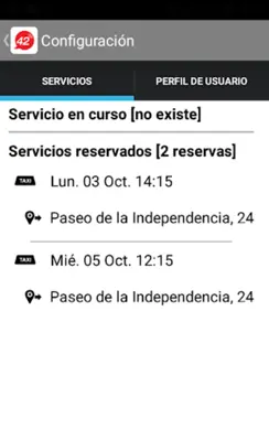 TAXI ZARAGOZA android App screenshot 0